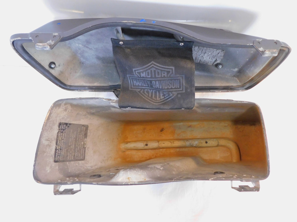 Harley Davidson Road King Street & Electra Glide Black Right Saddlebag Assembly - C3 Cycle