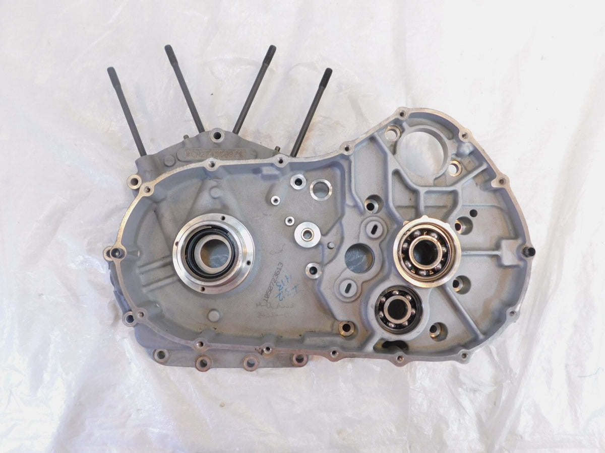 Harley Sportster 883 & 1200 Left Silver Engine Motor Crank Case Crankcase Half - C3 Cycle