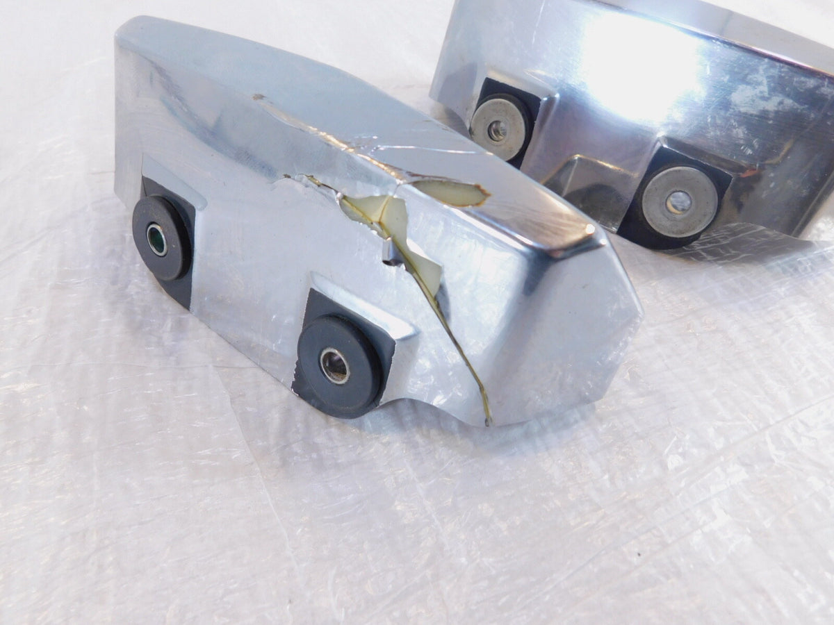 Suzuki GW250 Inazuma 250 L3 L4 L5 L7 Chrome Engine Motor Cylinder Head Covers - C3 Cycle