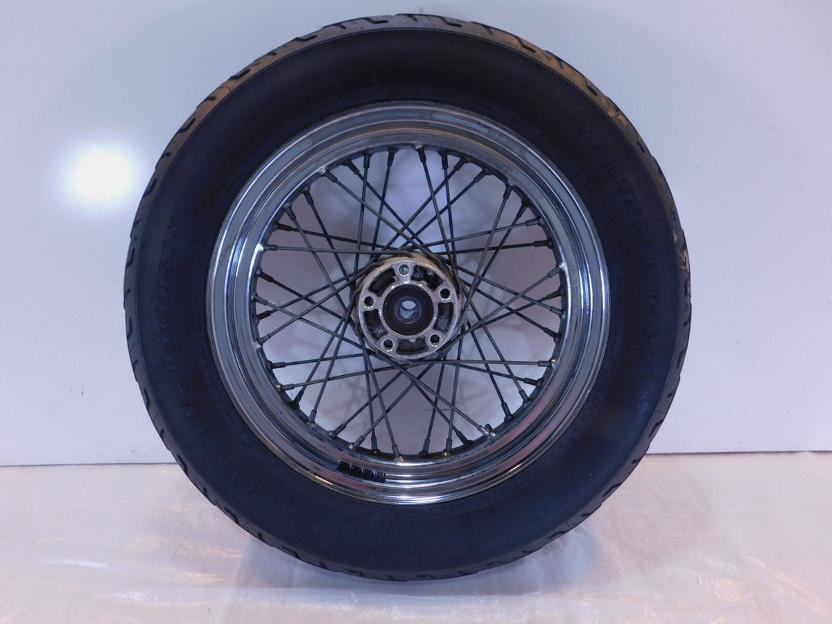 Harley Davidson Softail Heritage Classic & Deluxe Laced Front Wheel Rim w/ Tire - C3 Cycle