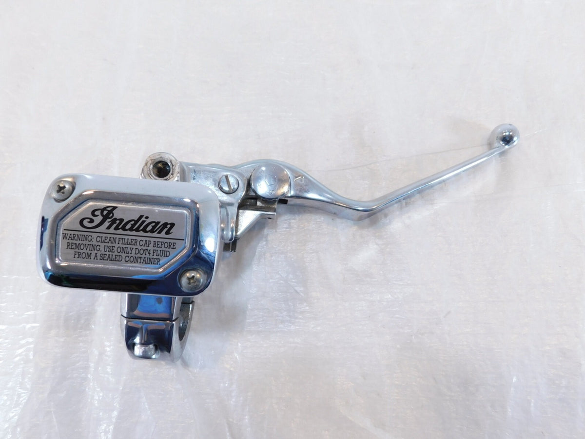 Indian Chief Chieftain Roadmaster & Springfield Chrome Front Master Cylinder