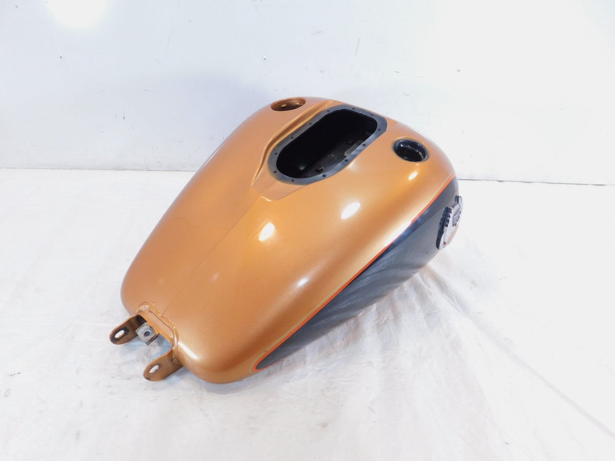 2008 Harley Dyna FXDL Low Rider Orange 105th Anniversary Fuel Gas Petrol Tank - C3 Cycle