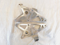 Buell S2 S2T Thunderbolt Left & Right Swingarm Footpeg Footrest Mount Brackets - C3 Cycle