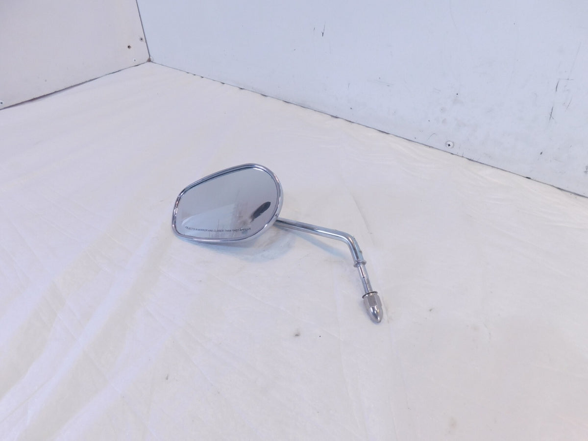 Harley Davidson Touring Softail Dyna & Sportster Left Chrome Rear View Mirror - C3 Cycle