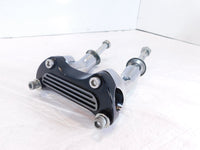 Harley Davidson Sportster 883 & 1200 Black Handlebar Riser Mount Bracket Clamps - C3 Cycle
