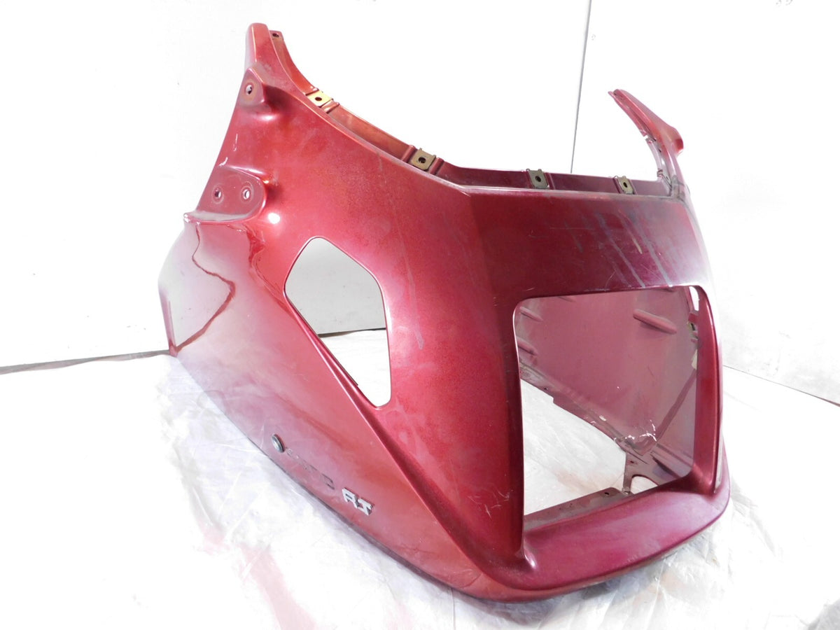 1992-1997 BMW K1100LT K1100 LT Mystic Red Front Headlight Upper Fairing Cowling - C3 Cycle