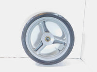 2002 MZ Skorpion Tour MZ660 660cc Cast Silver Front Wheel Rim 17"x3" -Bent