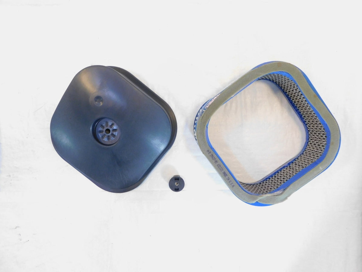 2002-2004 Harley Davidson V-Rod VRSC Vrod Air Intake Box Bottom & Filter Cover - C3 Cycle