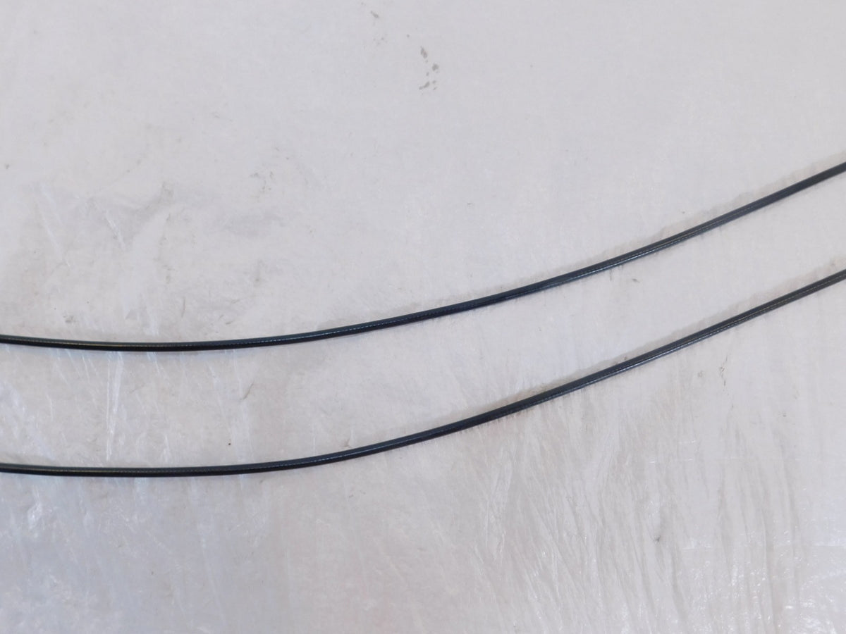 1997 & 1998 Buell Thunderbolt S3 Black Front Hand Control Throttle Cables - C3 Cycle