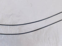 1997 & 1998 Buell Thunderbolt S3 Black Front Hand Control Throttle Cables - C3 Cycle