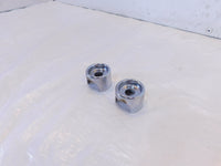 1986-1990 Harley Davidson Sportster 883 & 1200 Chrome Rear Shock Bolt Covers - C3 Cycle