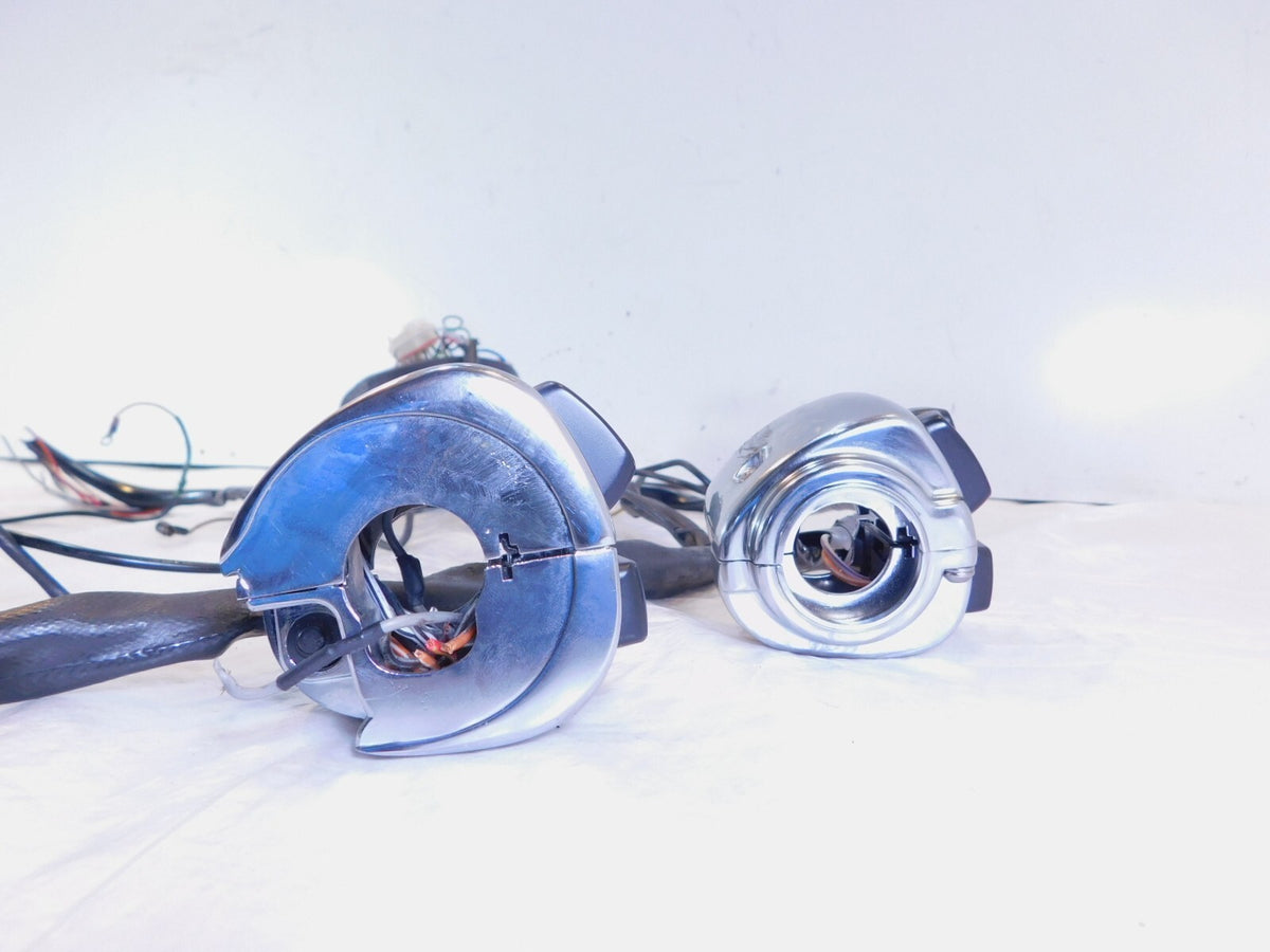 Harley Sportster 883 1100 & 1200 Wire Wiring Harness Headlight & Chrome Switches - C3 Cycle