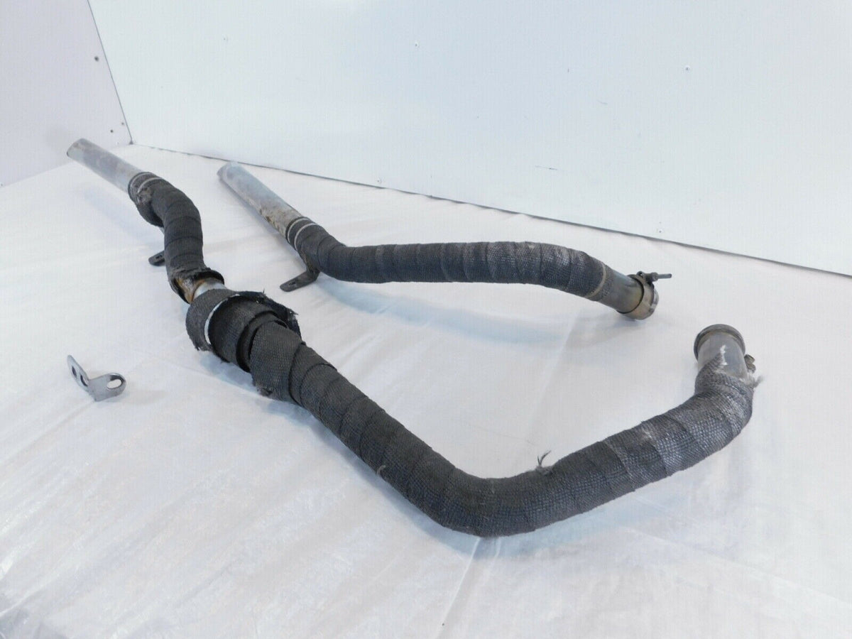 1982-1985 Harley Davidson Sportster XLH Ironhead 1000 Exhaust Drag Pipe System - C3 Cycle