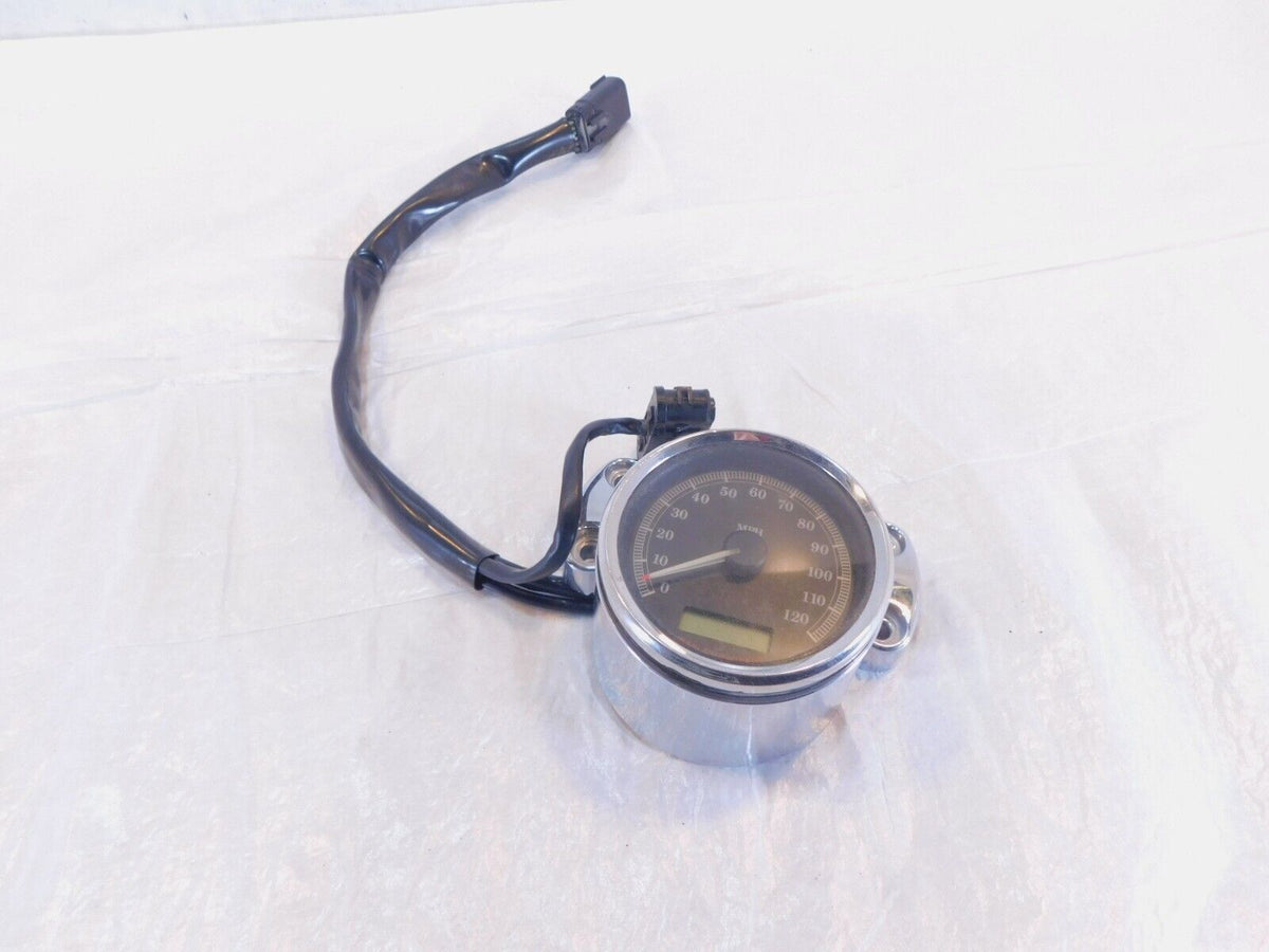 2007-2008 Harley Davidson Sportster 1200 & 883 Custom Chrome Speedometer Speedo - C3 Cycle