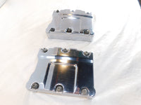 Harley Davidson Touring Dyna & Softail Chrome Cylinder Head Rocker Boxes - C3 Cycle