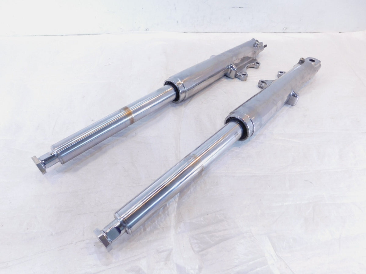 Harley Davidson Road King Electra Glide Chrome Front End Suspension Fork Shocks - C3 Cycle