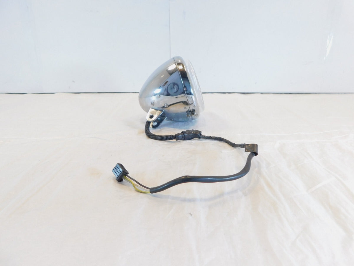 Harley Davidson Sportster 1200 Custom Chrome Bucket Shell w/ Headlight Headlamp - C3 Cycle