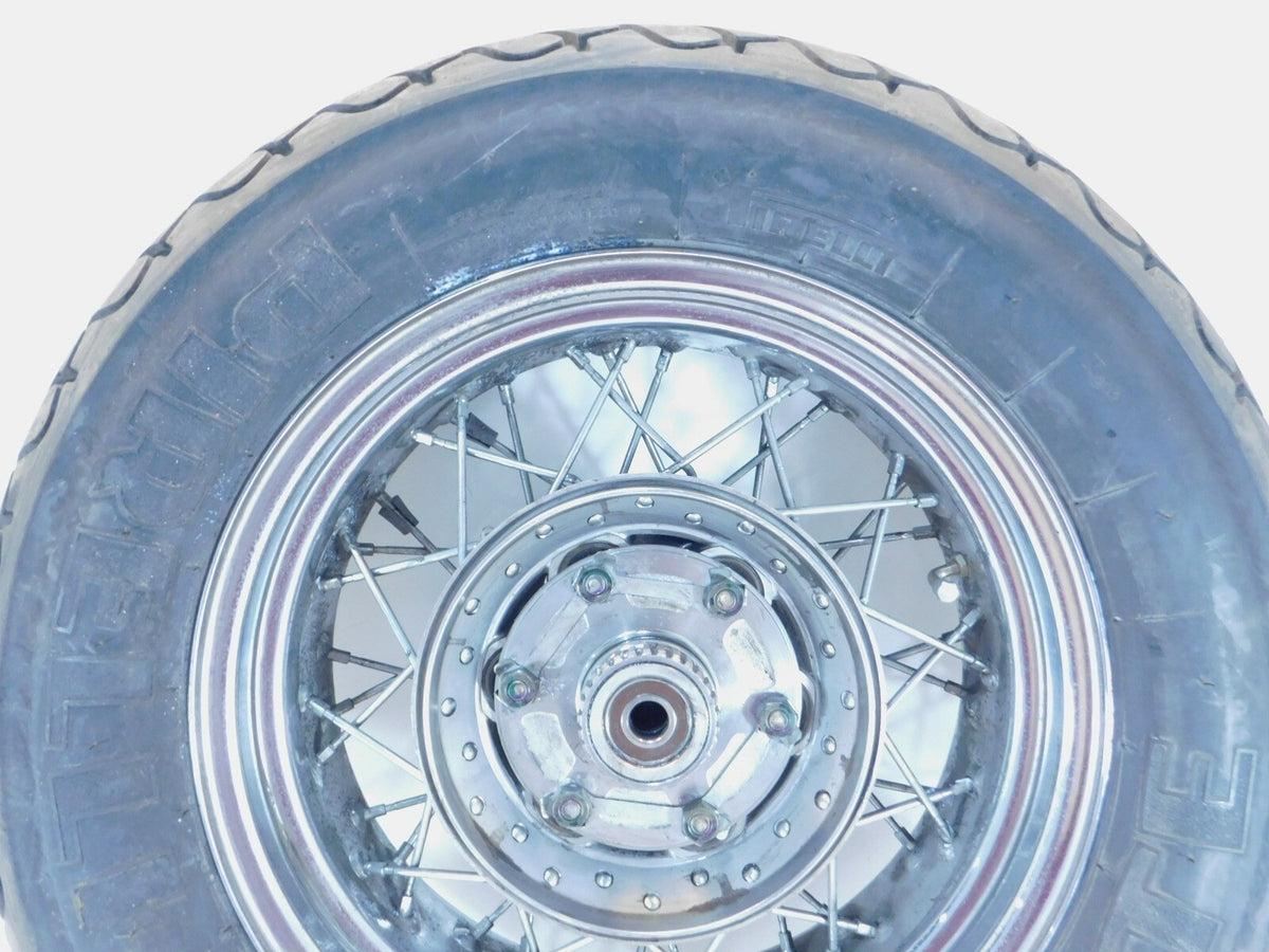 Yamaha V-Star 1100 XVS1100 Classic Custom Midnight Laced Rear Wheel Hub & Tire - C3 Cycle