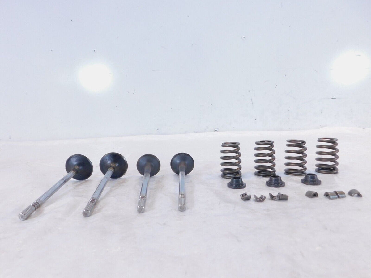 Victory Vision Kingpin & Vegas Intake/Exhast Valves w/ Springs & Retainer Seats - C3 Cycle