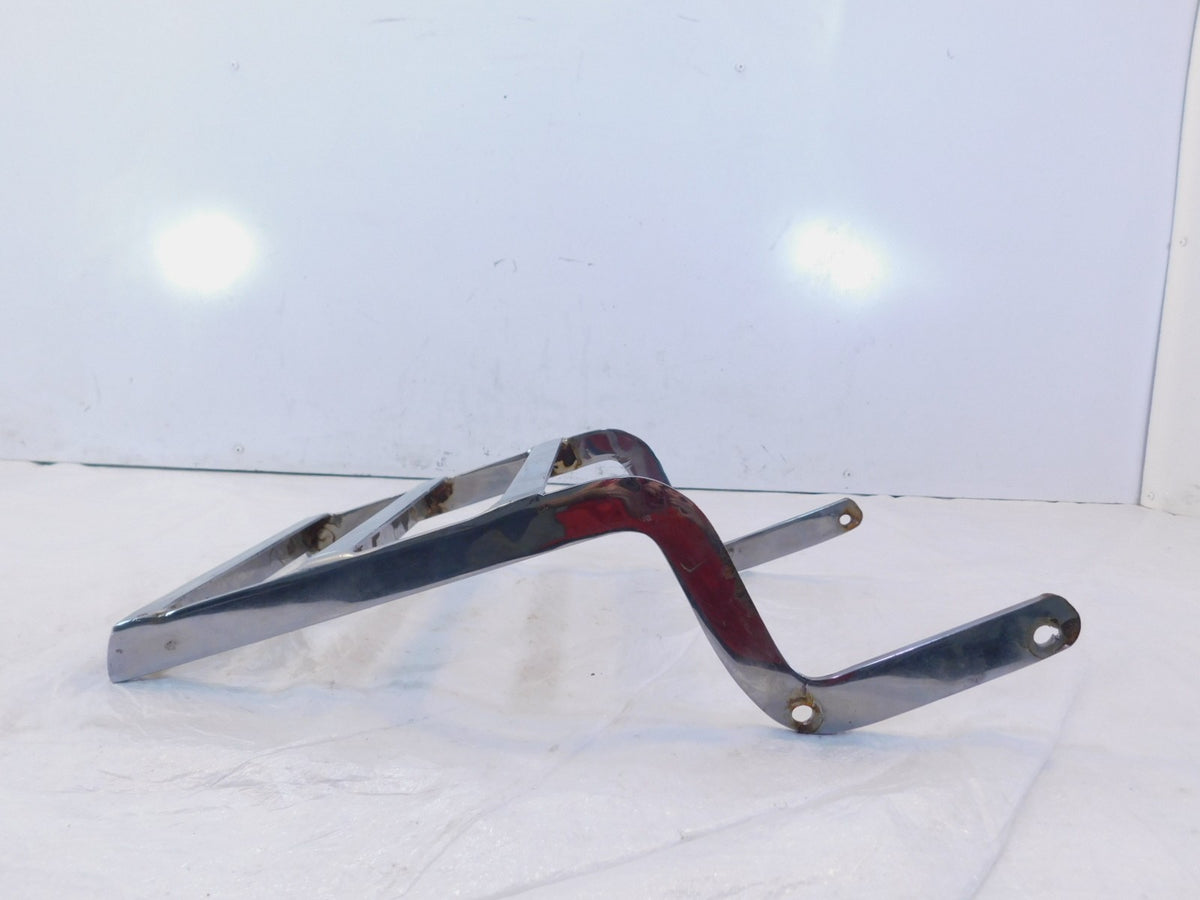 1995 95 Honda Shadow VT1100C Chrome Rear Travel Wheel Fender Luggage Mount Rack - C3 Cycle