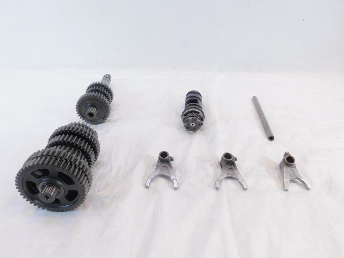 1984-1987 Yamaha Virago 700 XV700 Transmission Gears Shafts & Shifter Drum - C3 Cycle