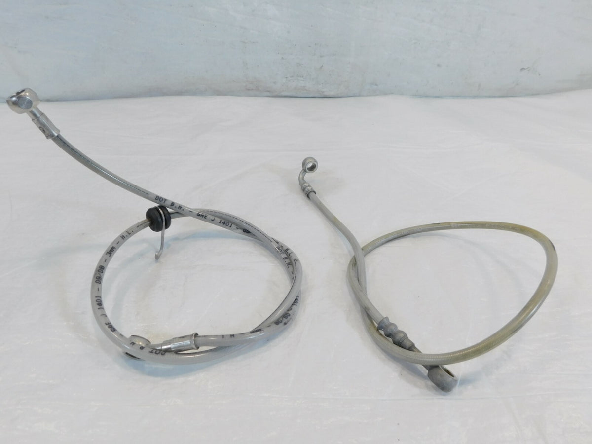 2009 Aprilia RSV1000R RSVR RSV1000 Mille Front/Rear Brake Caliper Hose Pipe Line - C3 Cycle