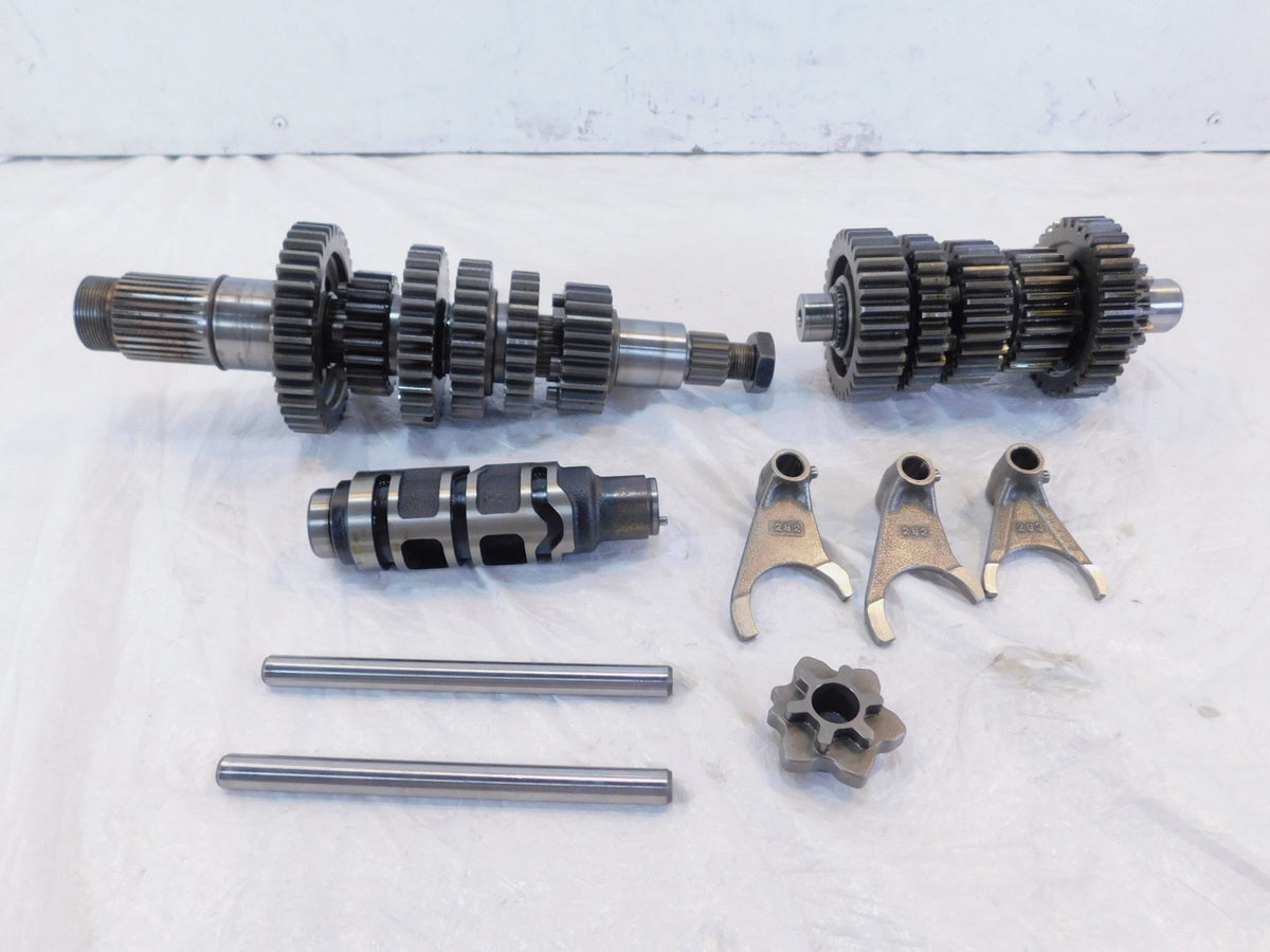 2006 2007 Victory Kingpin Vegas Transmission Gears Assembly & Shift Forks & Drum - C3 Cycle