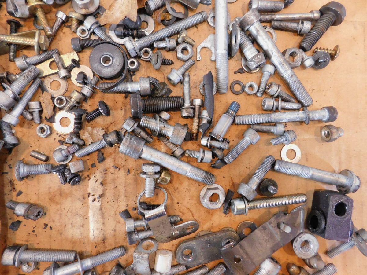 2004 04 BMW R1150 RS R1150RS Misc Hardware Nuts Bolts Brackets Parts Box Lot - C3 Cycle