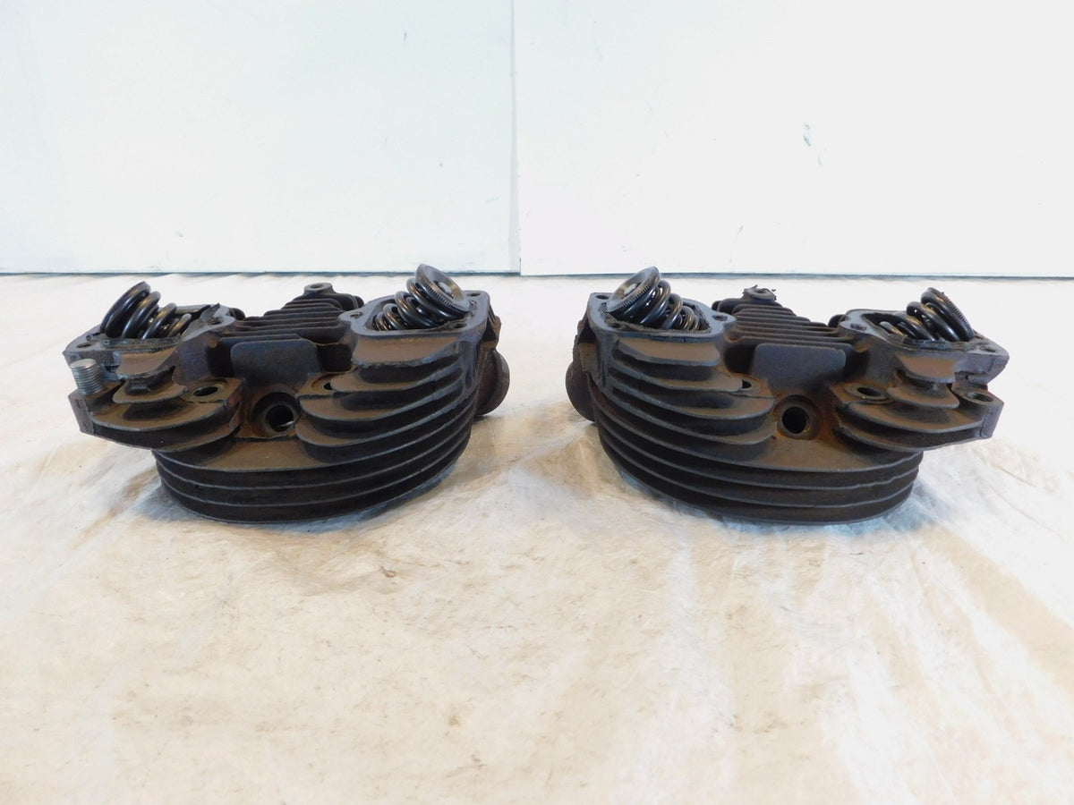 72 Harley Davidson Ironhead Sportster XLH 1000 Front & Rear Cylinders Heads - C3 Cycle