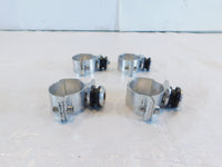 4 Harley Sportster 883 & 1200 & Dyna 39mm Detachable Windshield Mount Clamp - C3 Cycle