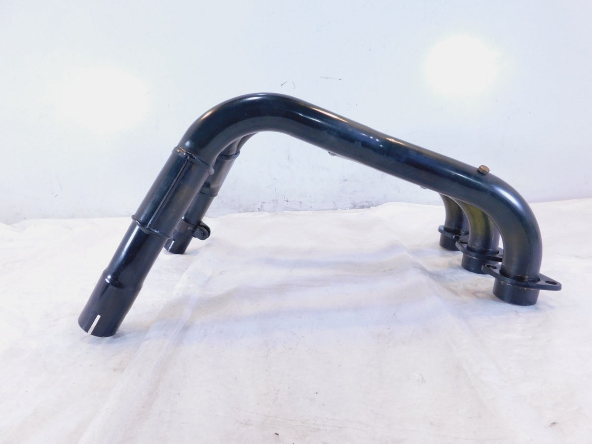 1991-1995 Triumph Trophy 900 3-Cylinder Exhaust System Header Pipe Downpipe Tube - C3 Cycle