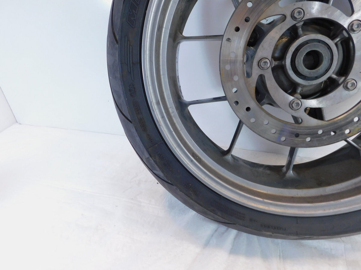 2007 2008 2009 Aprilia Shiver 750 SL750 Gray Rear Wheel Rim & Brake Rotor - C3 Cycle