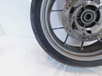 2007 2008 2009 Aprilia Shiver 750 SL750 Gray Rear Wheel Rim & Brake Rotor - C3 Cycle