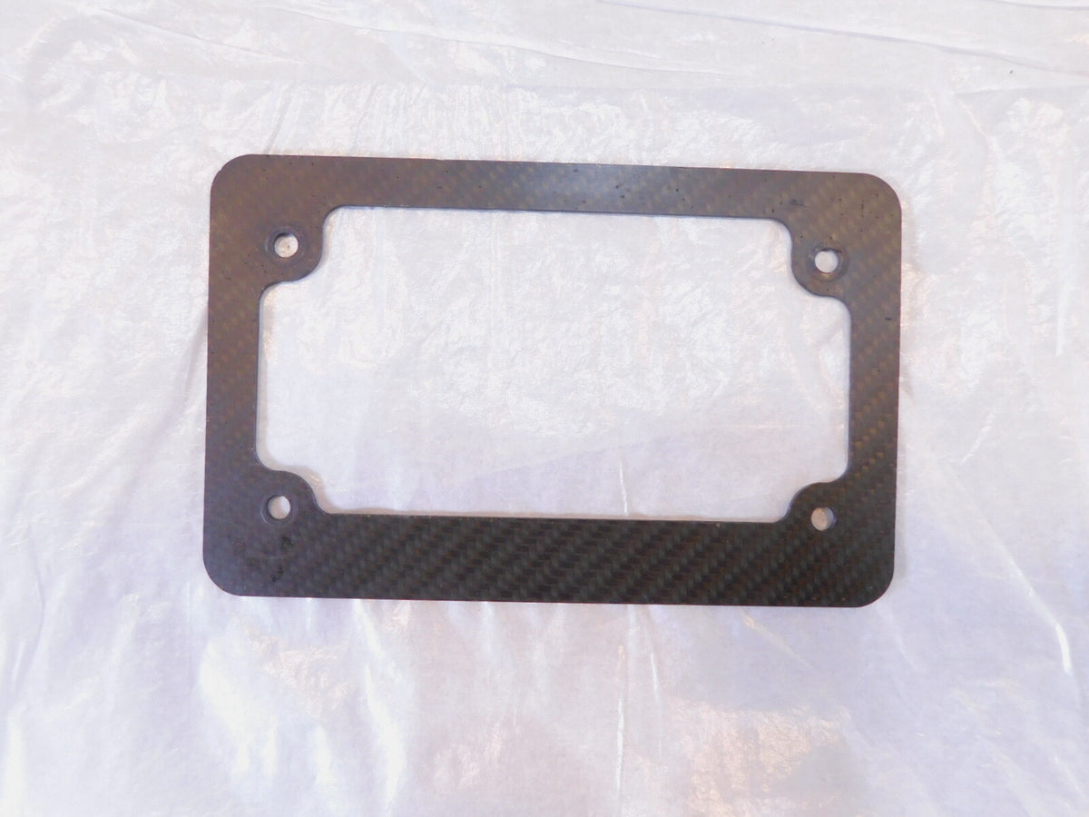 2005 05 BMW R1200ST R 1200 ST Black License Plate Frame Cover Holder Bracket - C3 Cycle