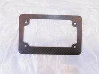 2005 05 BMW R1200ST R 1200 ST Black License Plate Frame Cover Holder Bracket - C3 Cycle