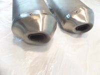 2012-2015 Triumph Speed Triple & R Left/Right Engine Motor Exhaust Muffler Pipes - C3 Cycle