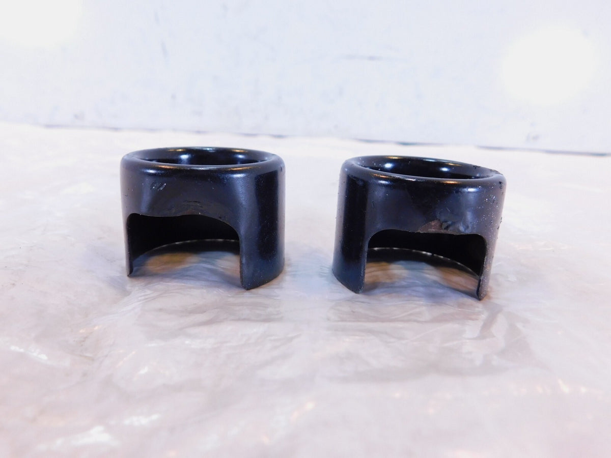 Harley Davidson Sportster 883 & 1200 Black Rear Shock Absorber Top Bolt Covers - C3 Cycle
