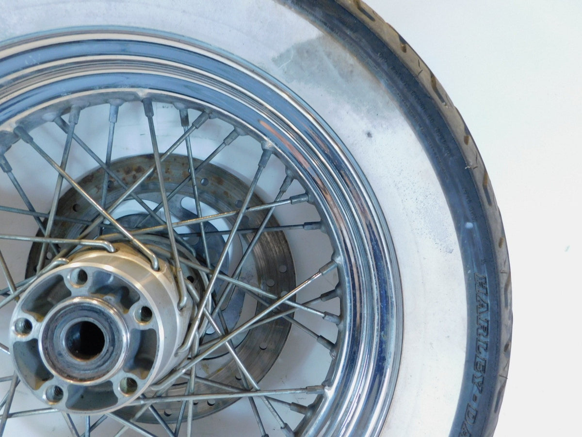 Harley Davidson Road King & Electra Glide Profile Laced Front Wheel Rim w/ Tire - C3 Cycle