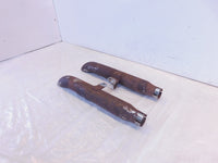 Harley Davidson Sportster 883 & 1200 Chrome Slash Out Cut Exhaust Pipe Mufflers - C3 Cycle