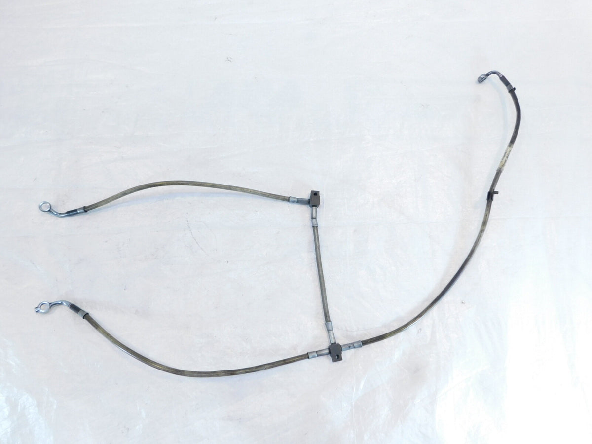 2008-2011 Victory Vision Tour Premium Rear to Front Brake Caliper Hose Line Pipe - C3 Cycle