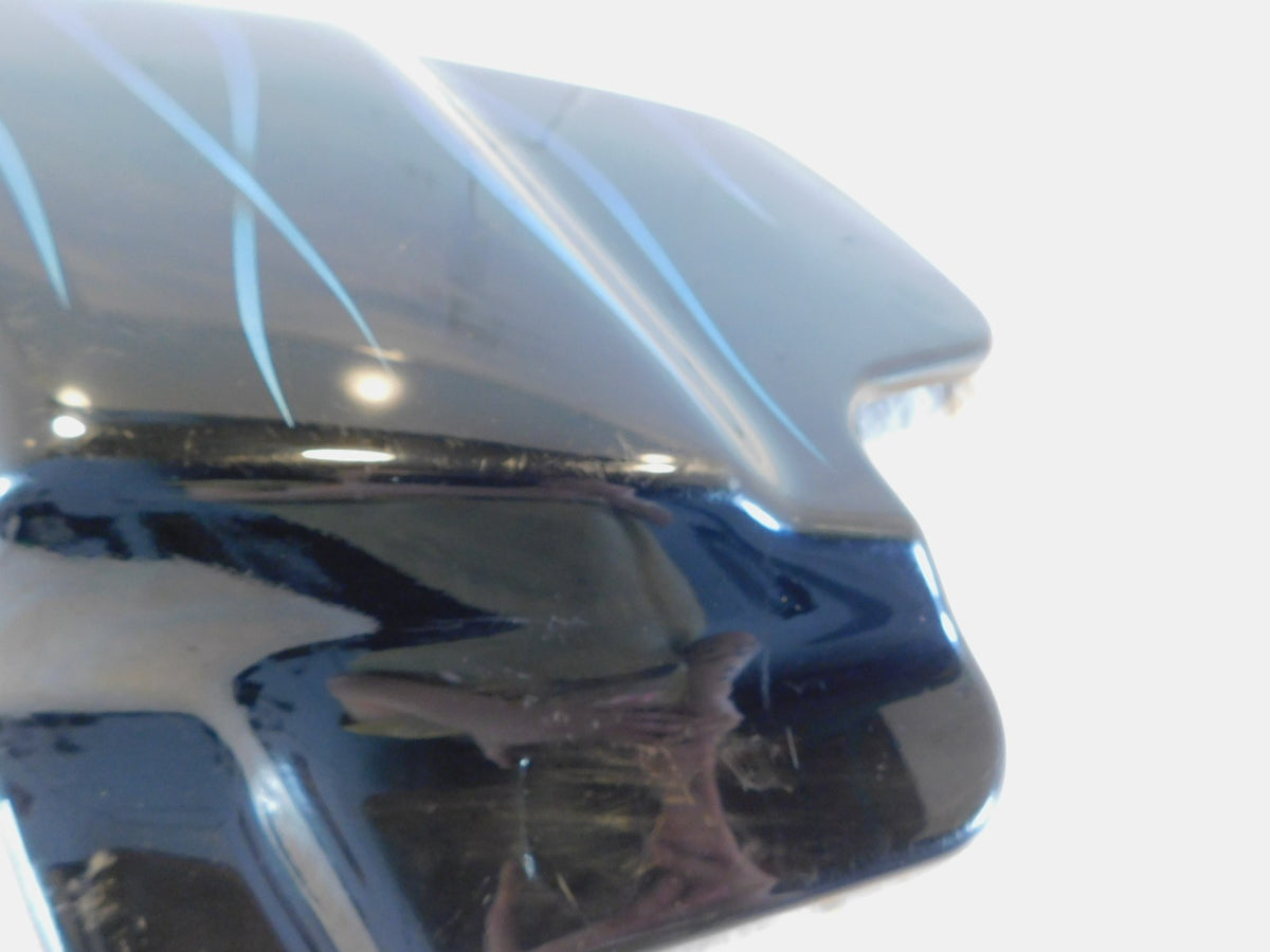 Harley Road Glide & Electra Glide Ultra Classic Right Blue Flames Side Cover - C3 Cycle