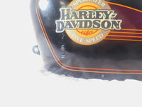 93-94 Harley Davidson Sportster 883 & 1200 Black Logo Fuel Gas Tank - Dented - C3 Cycle