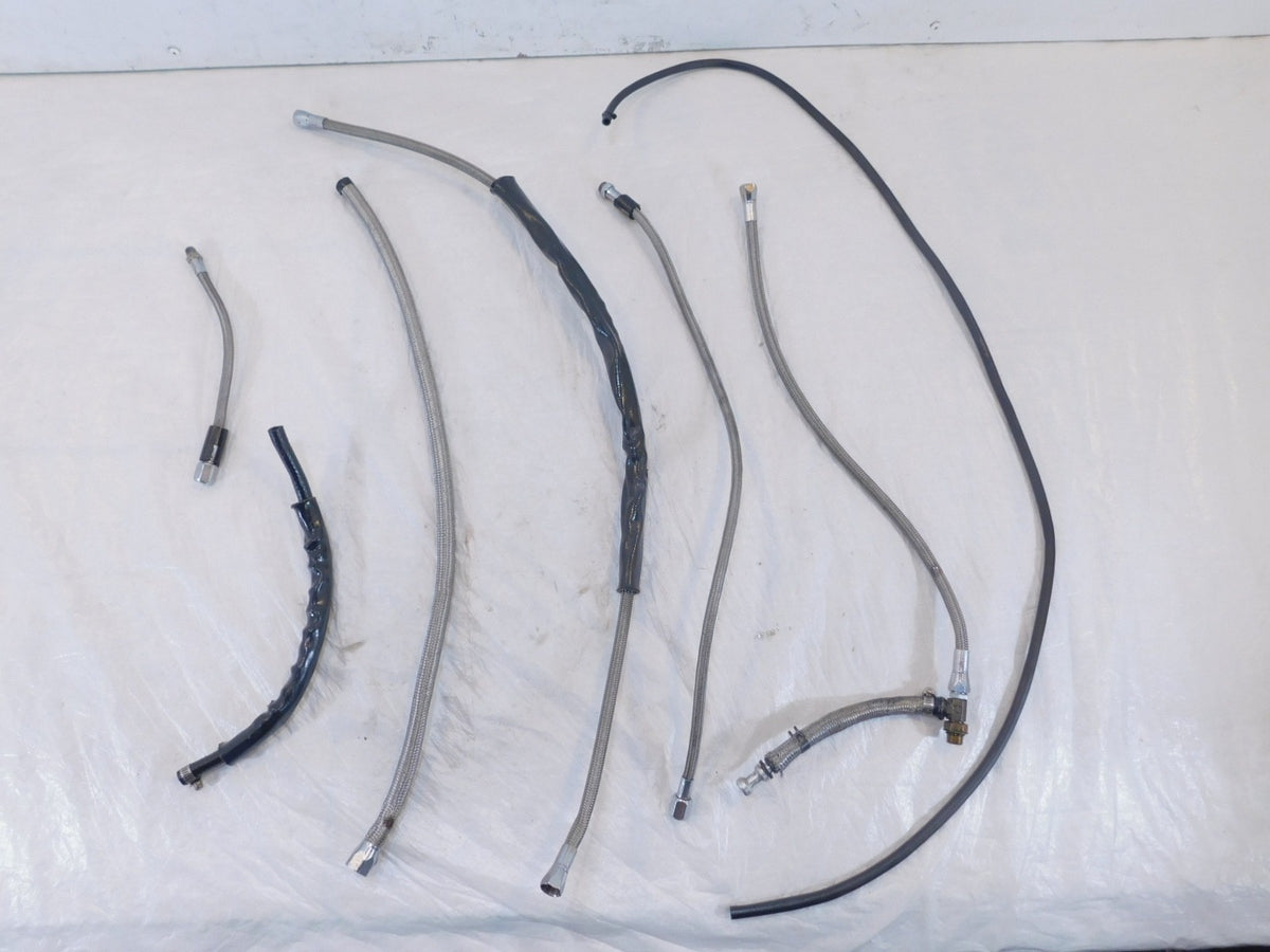 1997 97 Buell S3 Thunderbolt Oil Air Fluid Line Pipe Hose Parts Box Lot - C3 Cycle