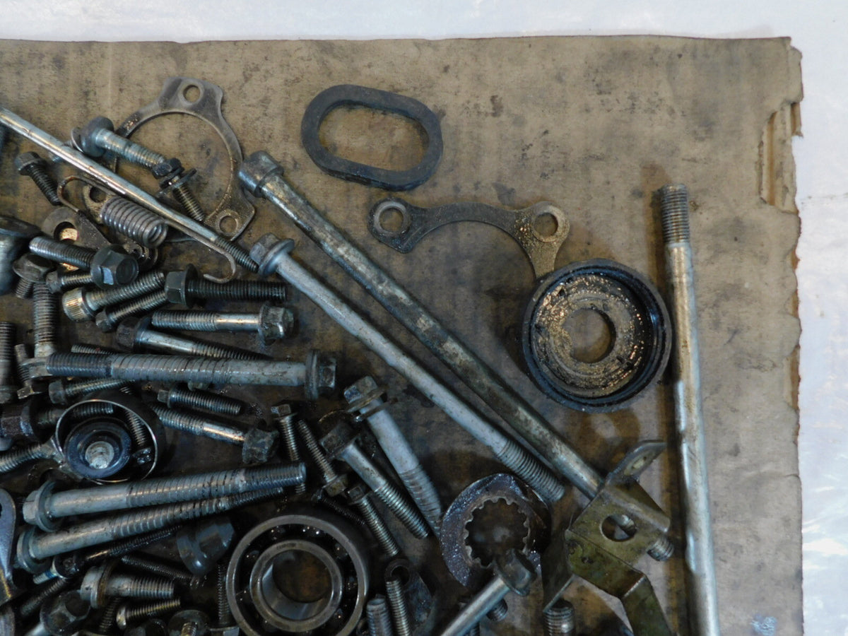 1994 & 1995 Yamaha FZR1000 Nuts Bolts & Brackets Parts Box Lot - C3 Cycle