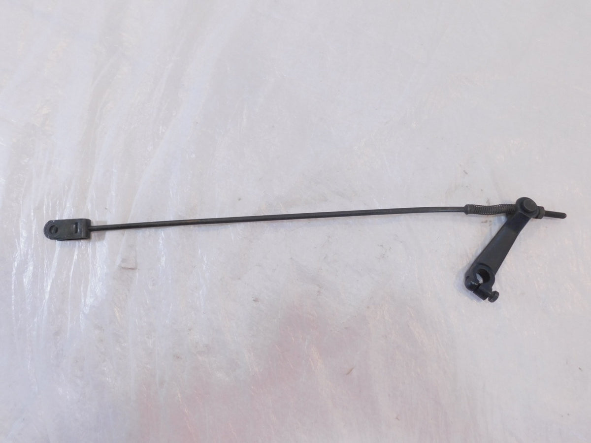 1983 83 Yamaha XJ750 Maxim 750 Black Rear Brake Pedal Pivot Shaft Rod & Arm - C3 Cycle