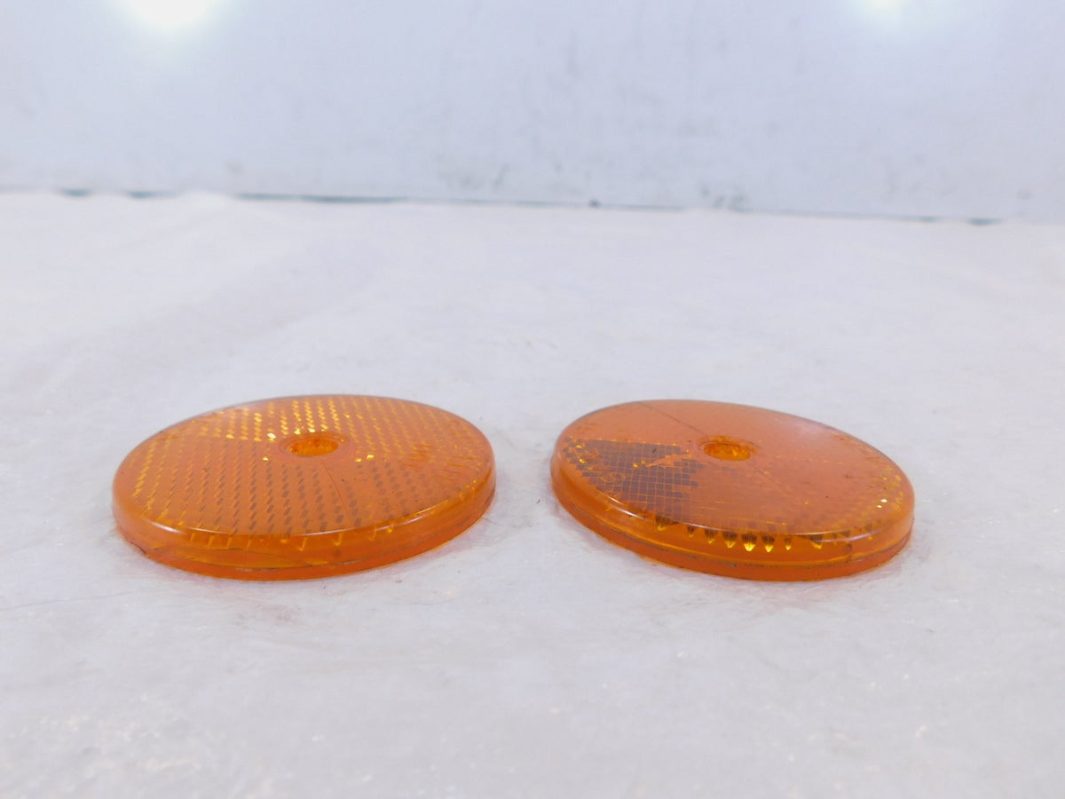 2008-2016 Triumph Street Triple 675 675R Front Fender Mudguard Amber Reflectors - C3 Cycle