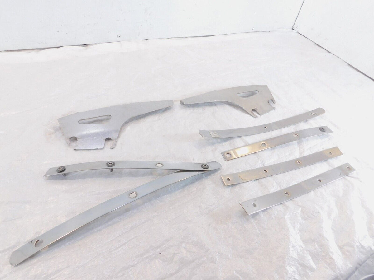 08-17 Harley Davidson Dyna FXDWG Wide Glide Windshield Windscreen Bracket Lot - C3 Cycle