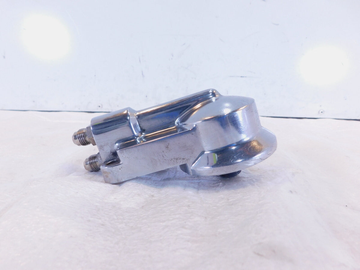 2002 American IronHorse Texas Chopper Classic S&S Engine Chrome Oil Filter Mount - C3 Cycle