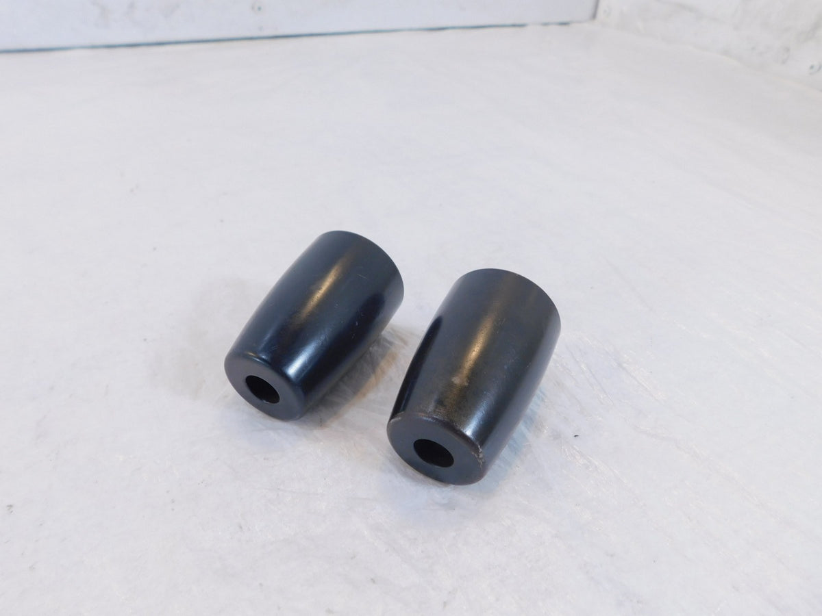1999-2007 BMW F650 CS F650 GS Black Handlebar End Weight Caps -32712346586 - C3 Cycle