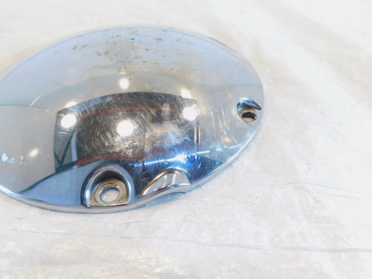 Harley Sportster 883 1200 Motor Chrome Clutch Inspection Derby Cover 34742-04 - C3 Cycle